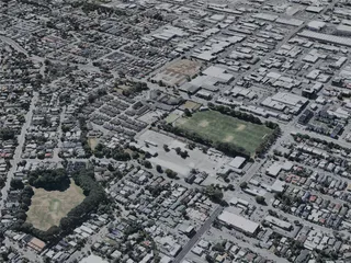 Christchurch City, New Zealand (2023) 3D Model