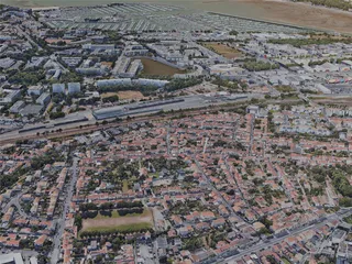 La Rochelle City, France (2022) 3D Model