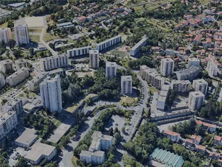 Saint-Etienne City, France (2022) 3D Model