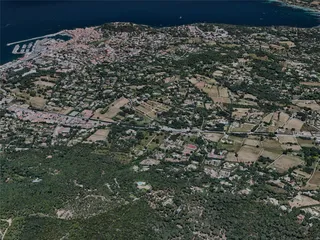 Saint-Tropez City, France (2022) 3D Model