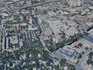 San Antonio City, USA (2024) 3D Model