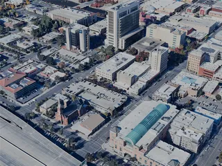 Stockton City, USA (2024) 3D Model