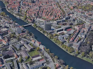 Ulm City, Germany (2022) 3D Model