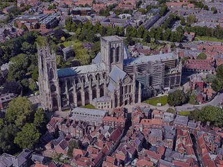 York City, UK (2022) 3D Model