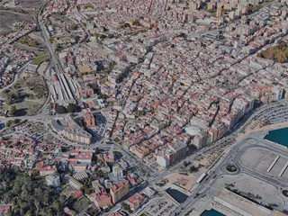 Algeciras City, Spain (2023) 3D Model