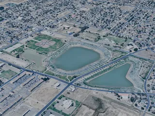 Amarillo City, USA (2023) 3D Model