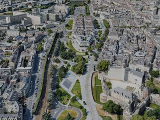 Nantes City, France (2023) 3D Model