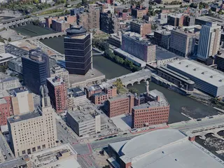 Rochester City, USA (2023) 3D Model