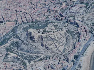 Alicante City, Spain (2023) 3D Model