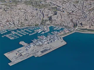 Palma City, Spain (2023) 3D Model