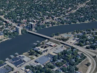 Rockford City, USA (2023) 3D Model