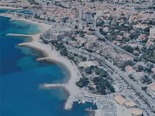 Saint-Raphael City, France (2023) 3D Model