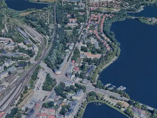 Schwerin City, Germany (2023) 3D Model