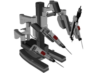 Surgical Robot 3D Model