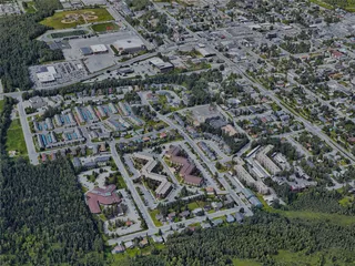 Anchorage City, AK, USA (2022) 3D Model