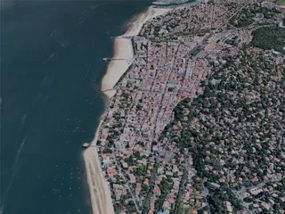 Arcachon City, France (2022) 3D Model