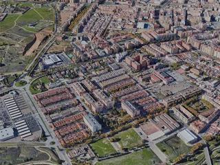 Badajoz City, Spain (2023) 3D Model