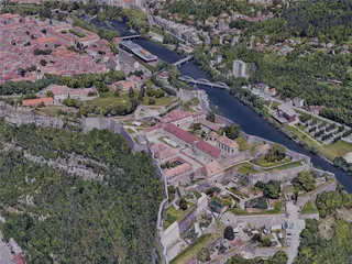 Besancon City, France (2022) 3D Model