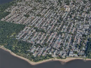 New York City, Staten Island, USA (2022) 3D Model