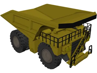 CAT 795 3D Model