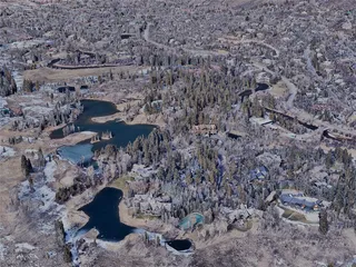 Aspen City, CO, USA (2022) 3D Model