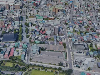 Hakodate City, Japan (2022) 3D Model