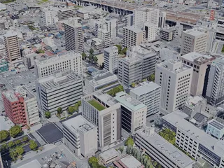 Himeji City, Japan (2022) 3D Model