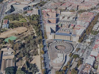 Huelva City, Spain (2023) 3D Model