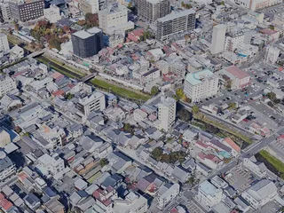 Matsumoto City, Japan (2023) 3D Model