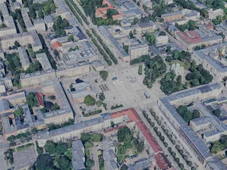 Czestochowa City, Poland (2024) 3D Model