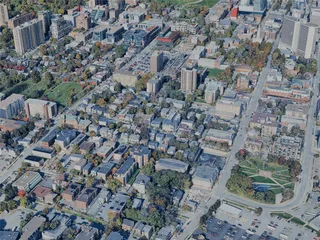 Halifax City, NS, Canada (2024) 3D Model