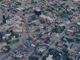 Hartford City, CT, USA (2024) 3D Model