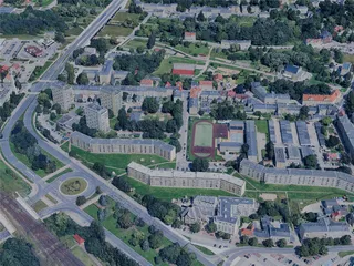 Koszalin City, Poland (2024) 3D Model