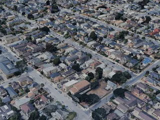 Monterey City, CA, USA (2024) 3D Model