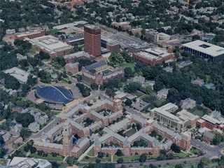 New Haven City, CT, USA (2024) 3D Model