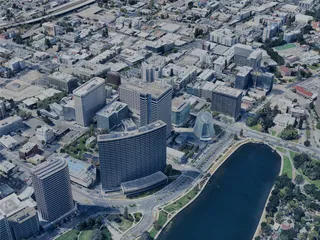 Oakland City, CA, USA (2023) 3D Model