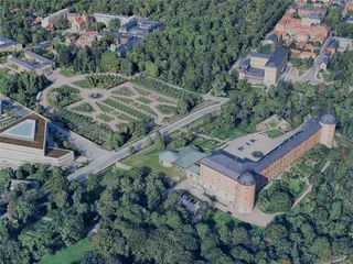 Uppsala City, Sweden (2023) 3D Model