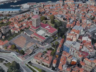 Vigo City, Spain (2023) 3D Model