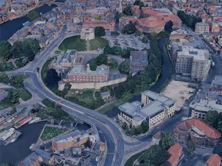 York City, UK (2024) 3D Model