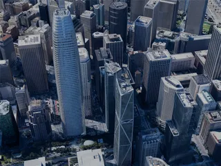 San Francisco City, CA, USA (2024) 3D Model