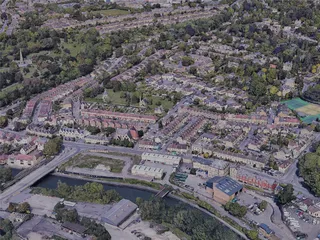 Bath City, UK (2023) 3D Model