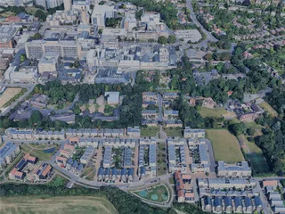 Cambridge City, UK (2024) 3D Model