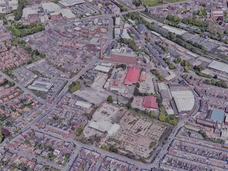 Carlisle City, UK (2023) 3D Model