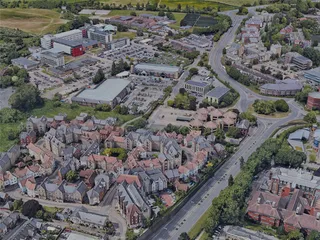 Colchester City, UK (2022) 3D Model