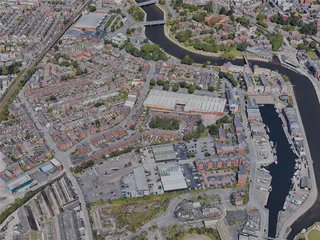 Exeter City, UK (2022) 3D Model