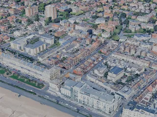 Worthing City, UK (2024) 3D Model