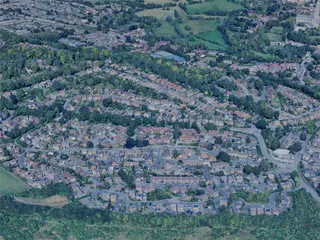 Salisbury City, UK (2024) 3D Model