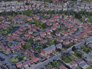 Wells City, UK (2022) 3D Model