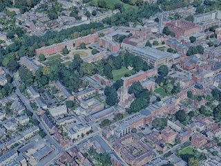 Winchester City, UK (2023) 3D Model