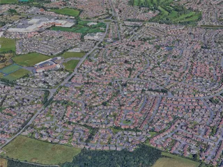 Bangor City, UK (2024) 3D Model